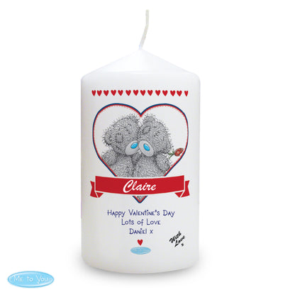 Personalised Me to You Couple Candle - Personalise It!