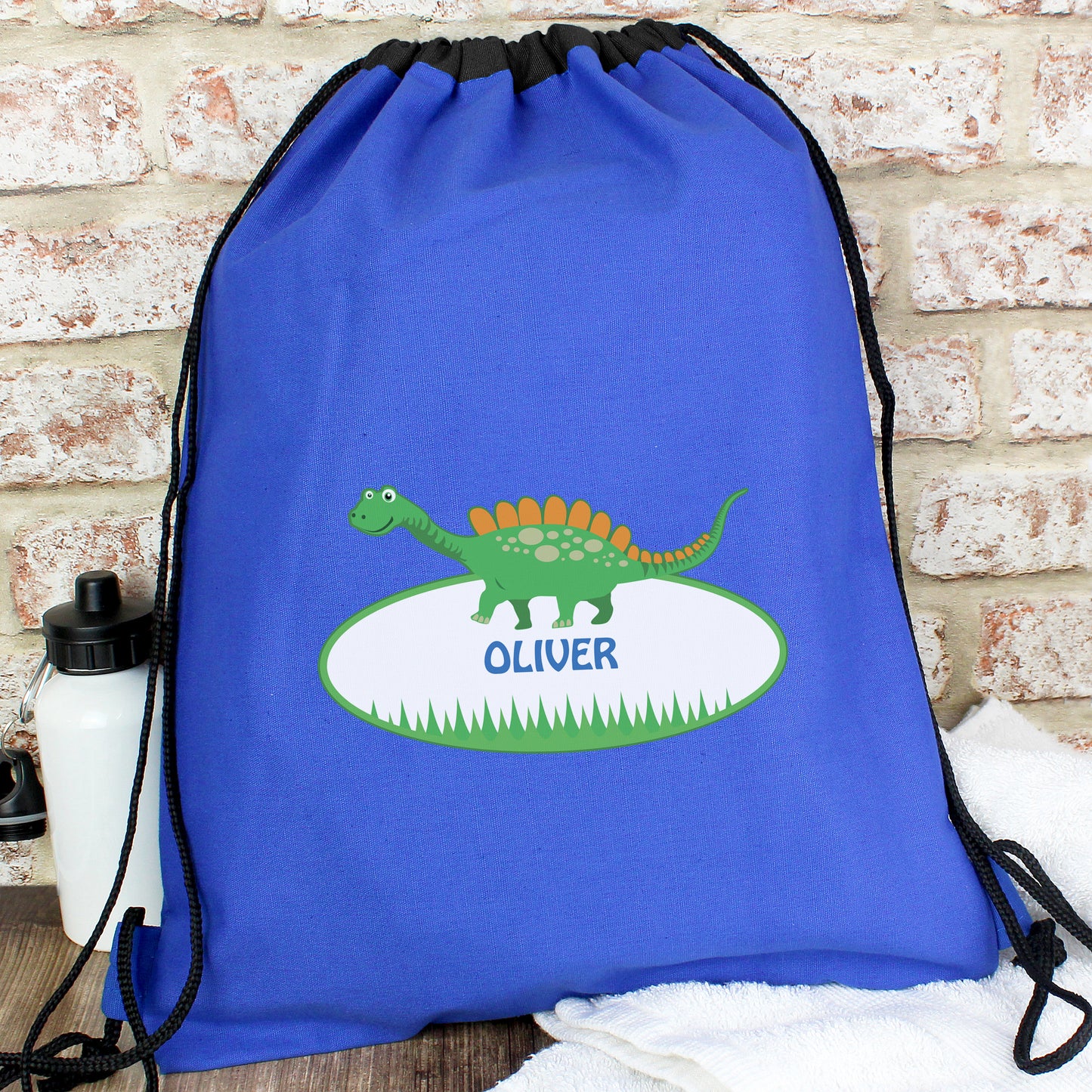 Personalised Dinosaur Swim & Kit Bag - Personalise It!