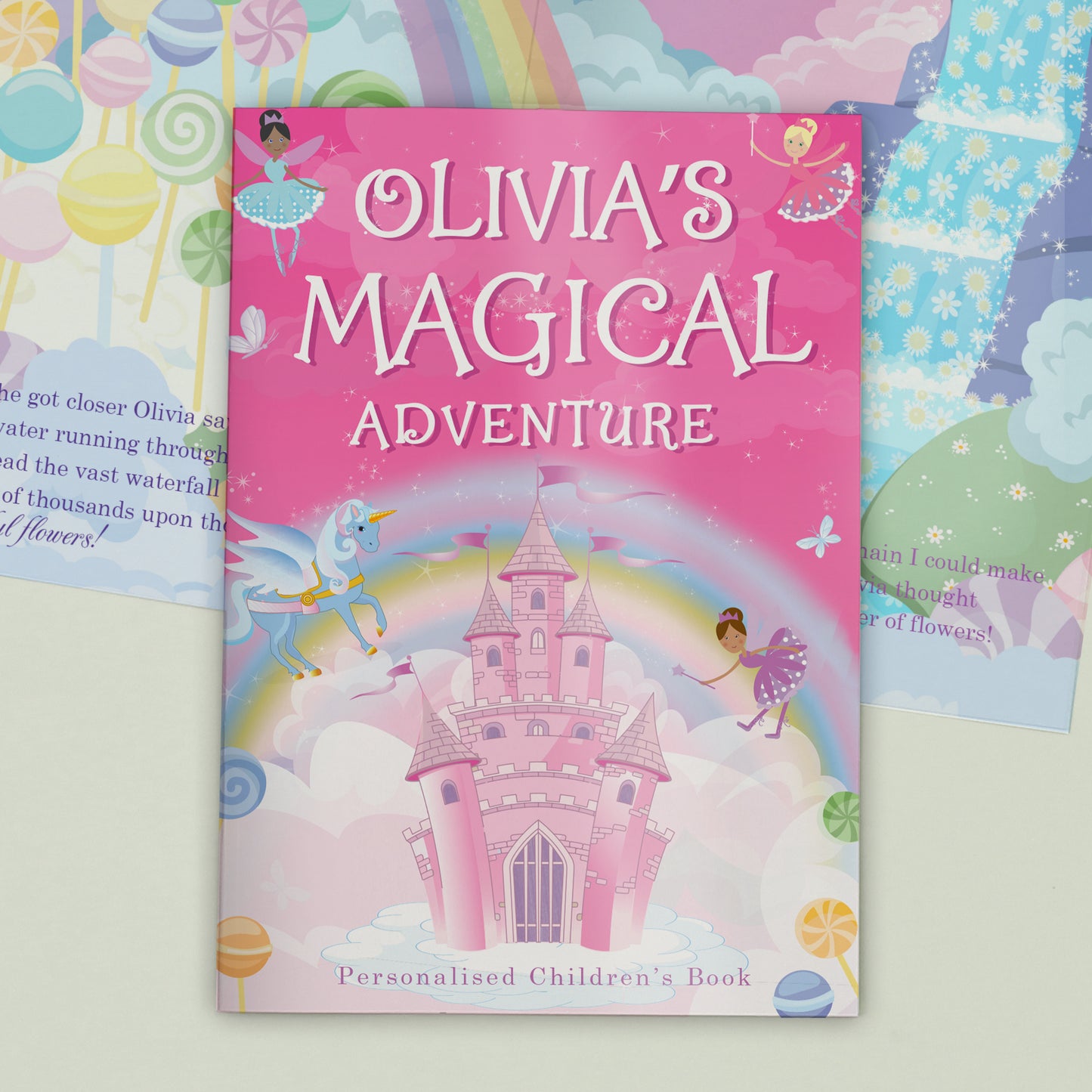 Personalised Princess & Unicorn Story Book - Personalise It!