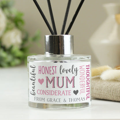 Personalised Mum Reed Diffuser - Personalise It!