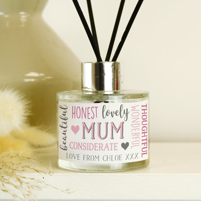 Personalised Mum Reed Diffuser - Personalise It!