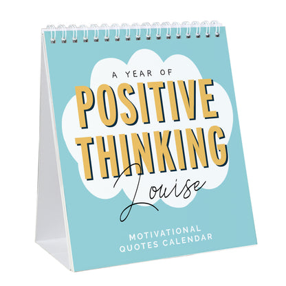 Personalised Motivational Quotes Desk Calendar - Personalise It!