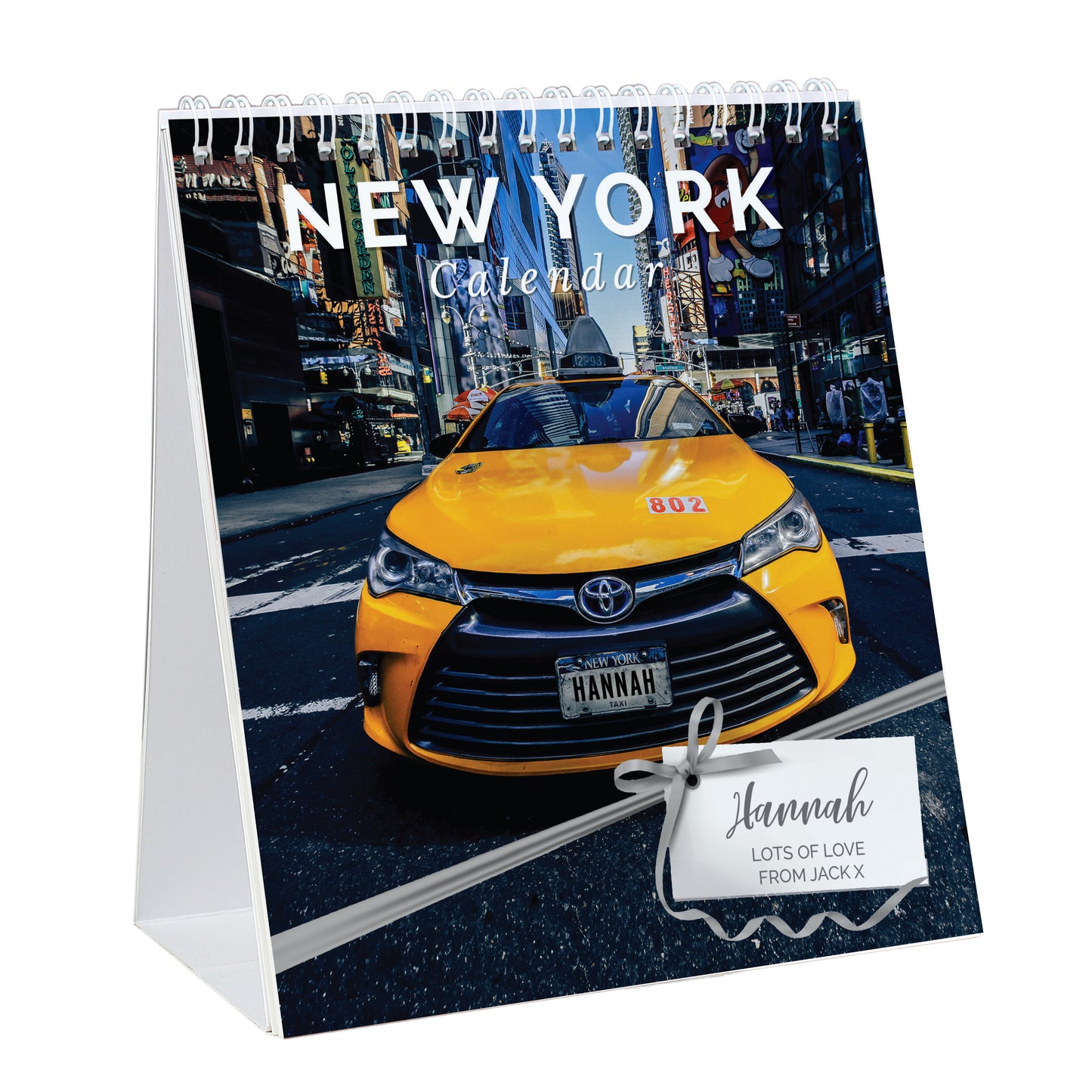Personalised New York Desk Calendar - Personalise It!