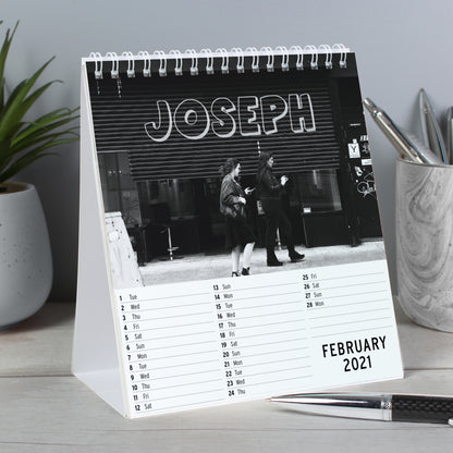Personalised New York Desk Calendar - Personalise It!