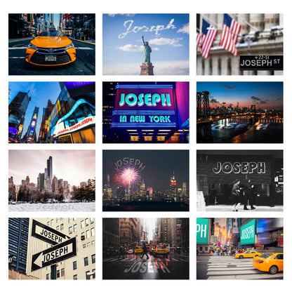 Personalised New York Desk Calendar - Personalise It!