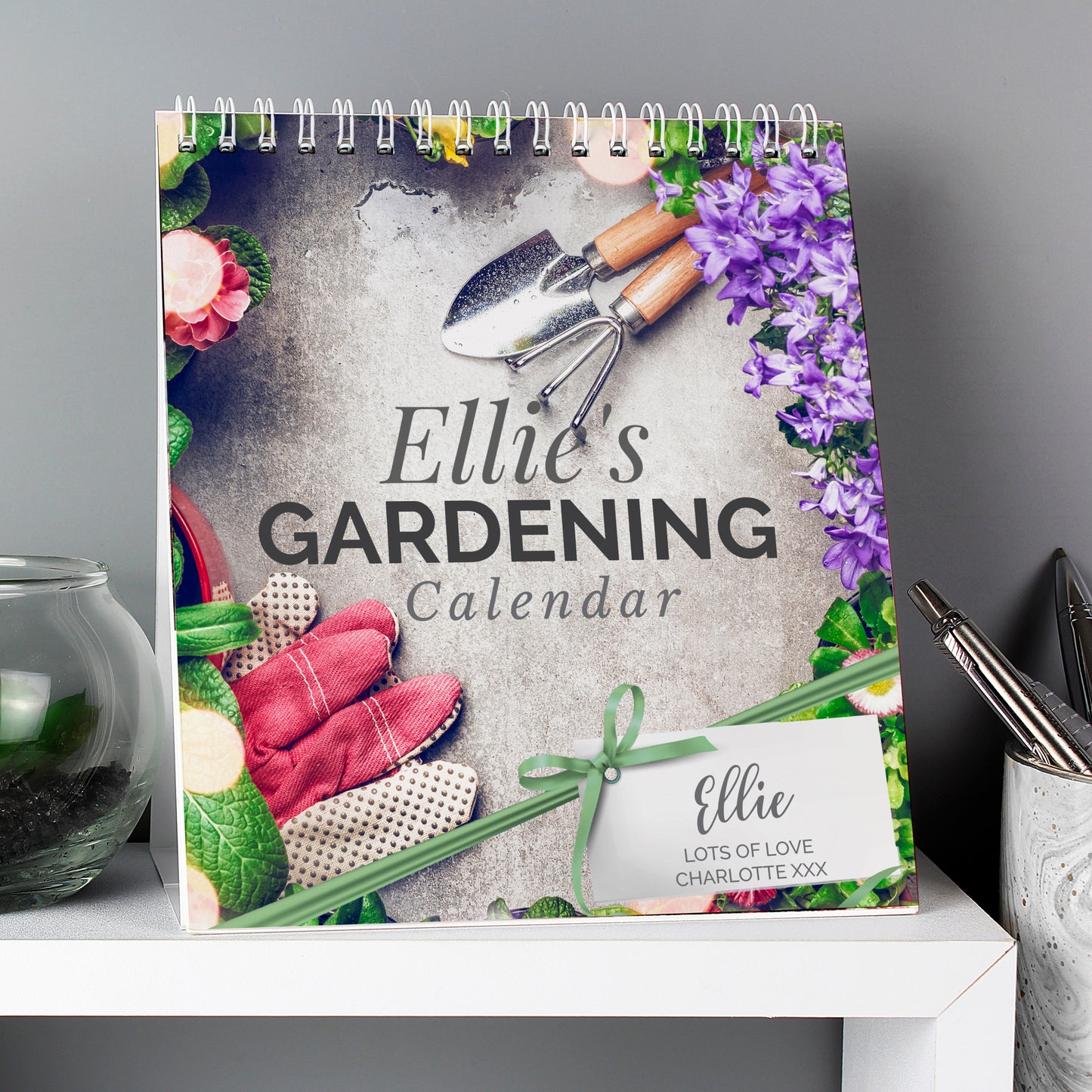 Personalised Gardening Desk Calendar - Personalise It!