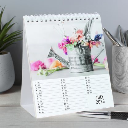 Personalised Gardening Desk Calendar - Personalise It!