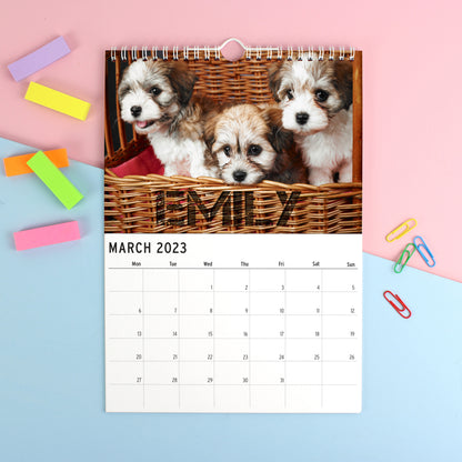 Personalised A4 Barking Mad Calendar - Personalise It!