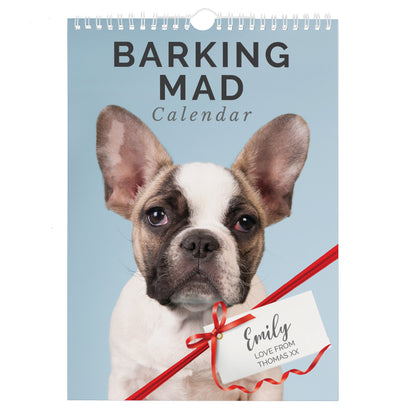 Personalised A4 Barking Mad Calendar - Personalise It!