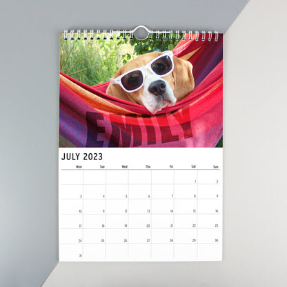 Personalised A4 Barking Mad Calendar - Personalise It!