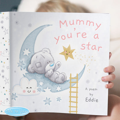 Personalised Tiny Tatty Teddy Mummy You're A Star, Poem Book - Personalise It!