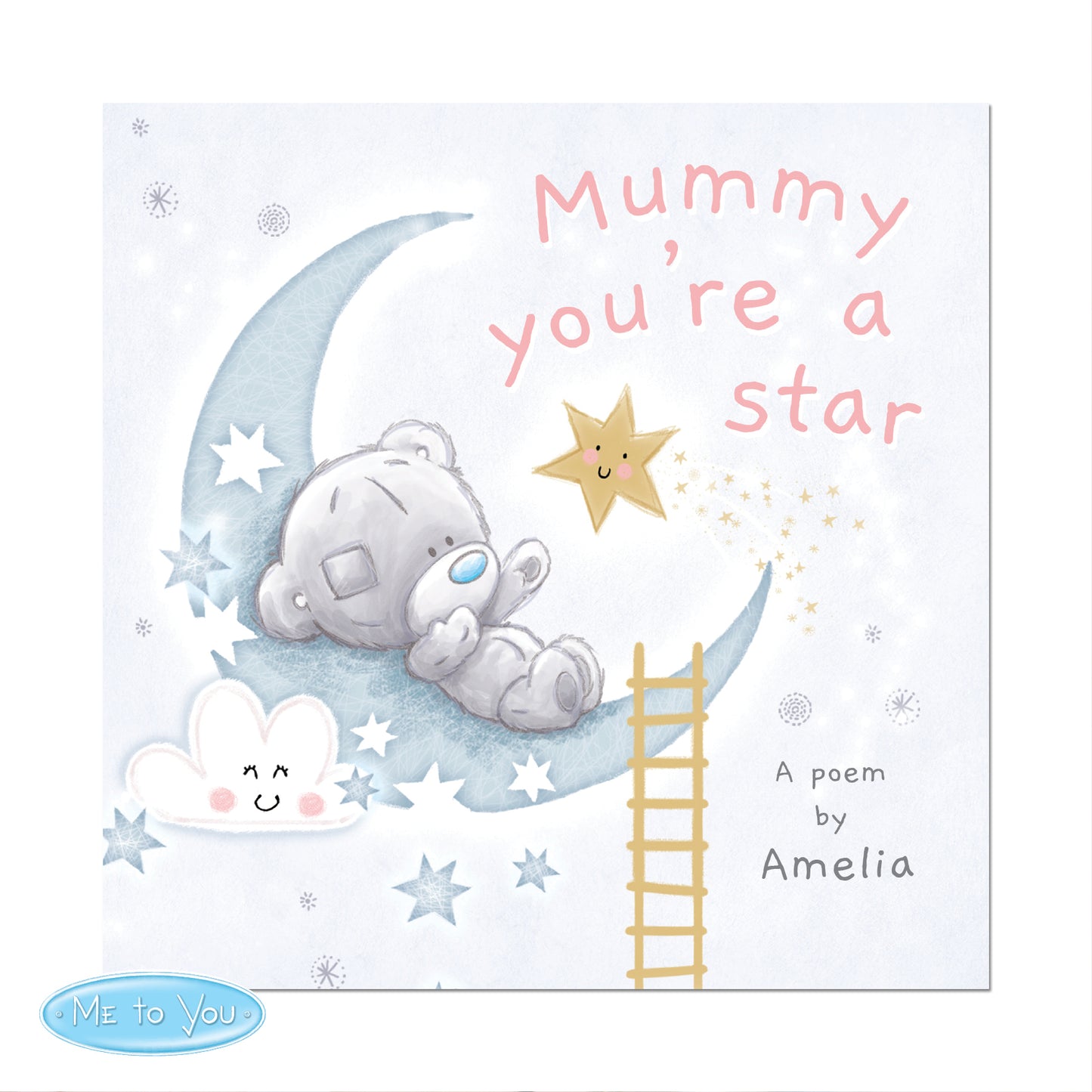 Personalised Tiny Tatty Teddy Mummy You're A Star, Poem Book - Personalise It!
