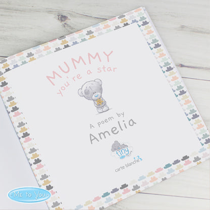 Personalised Tiny Tatty Teddy Mummy You're A Star, Poem Book - Personalise It!