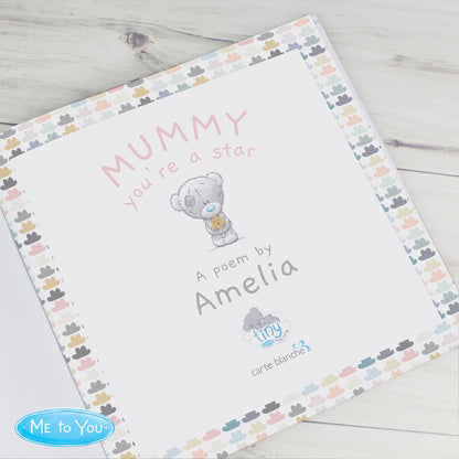 Personalised Tiny Tatty Teddy Mummy You're A Star, Poem Book - Personalise It!
