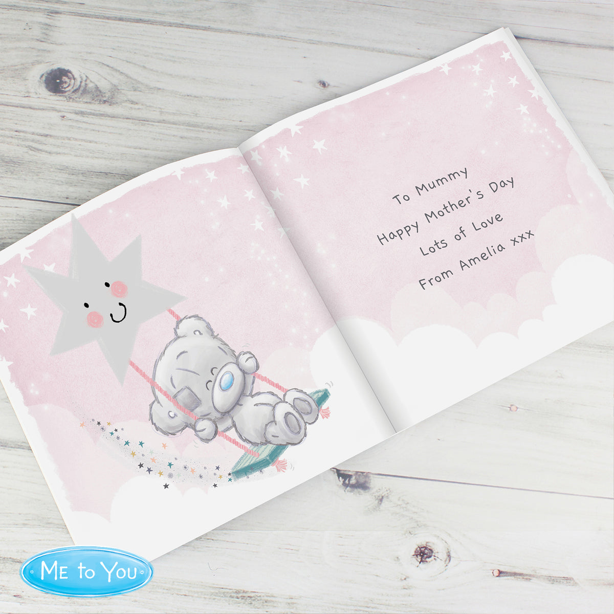 Personalised Tiny Tatty Teddy Mummy You're A Star, Poem Book - Personalise It!