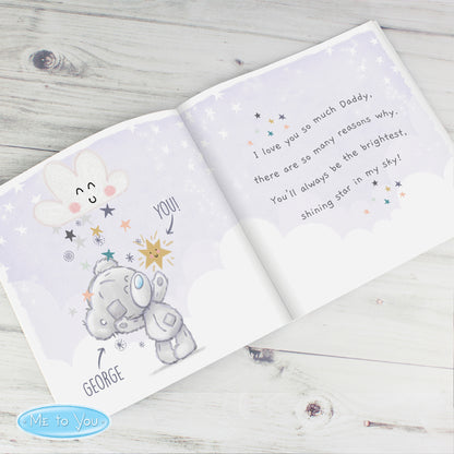 Personalised Tiny Tatty Teddy Daddy You're A Star Poem Book - Personalise It!