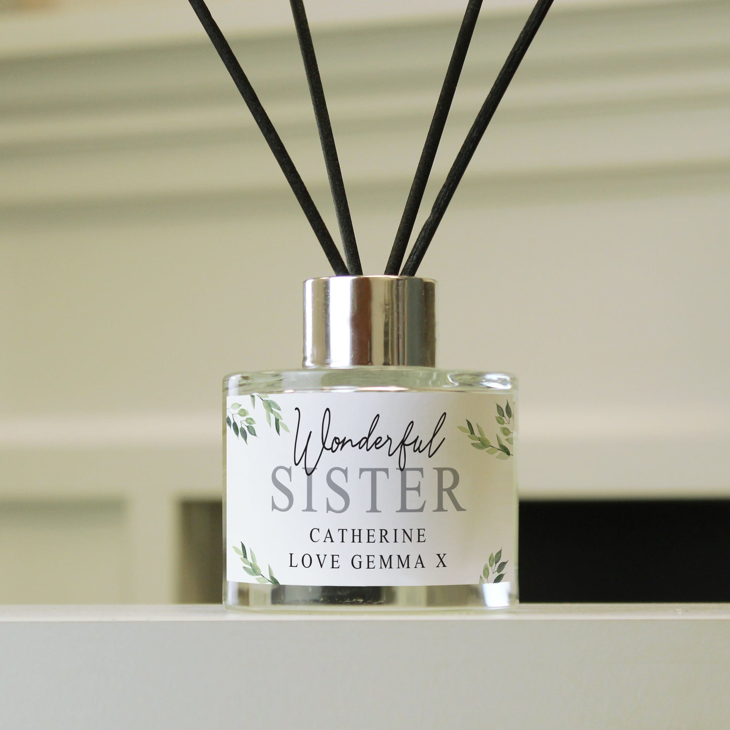 Personalised Botanical Reed Diffuser - Personalise It!