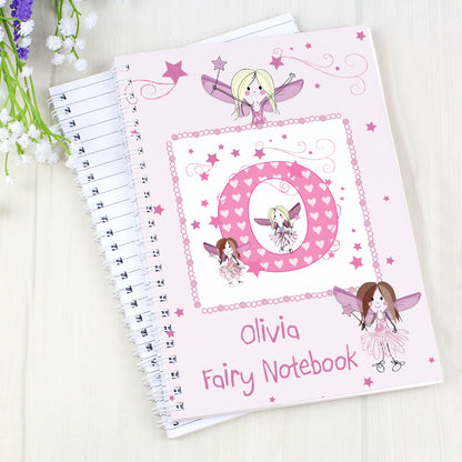 Personalised Fairy - A5 Notebook - Personalise It!