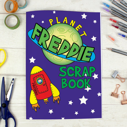 Personalised Space - A4 Scrapbook - Personalise It!