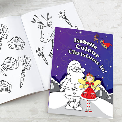 Personalised 'It's Christmas' Fairy Colouring Book - Personalise It!