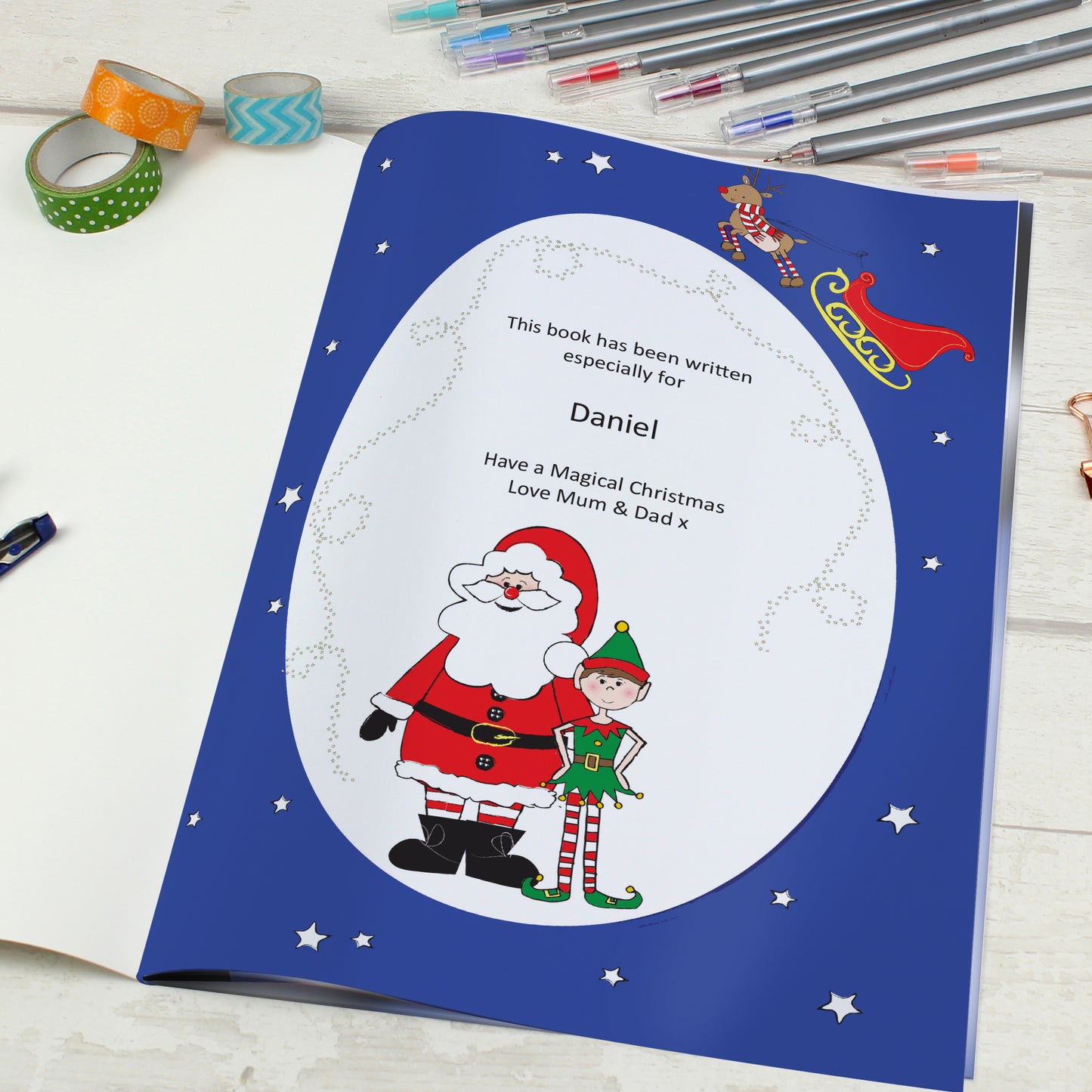 Personalised Its Christmas Elf Story Book - Personalise It!