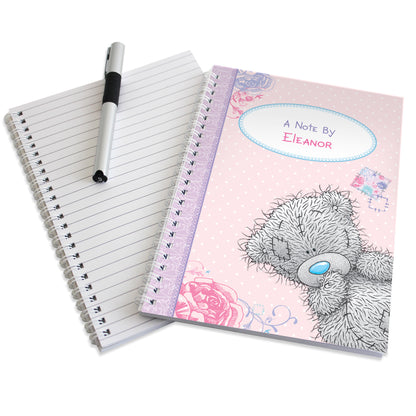 Personalised Me To You Girls A5 Notebook - Personalise It!