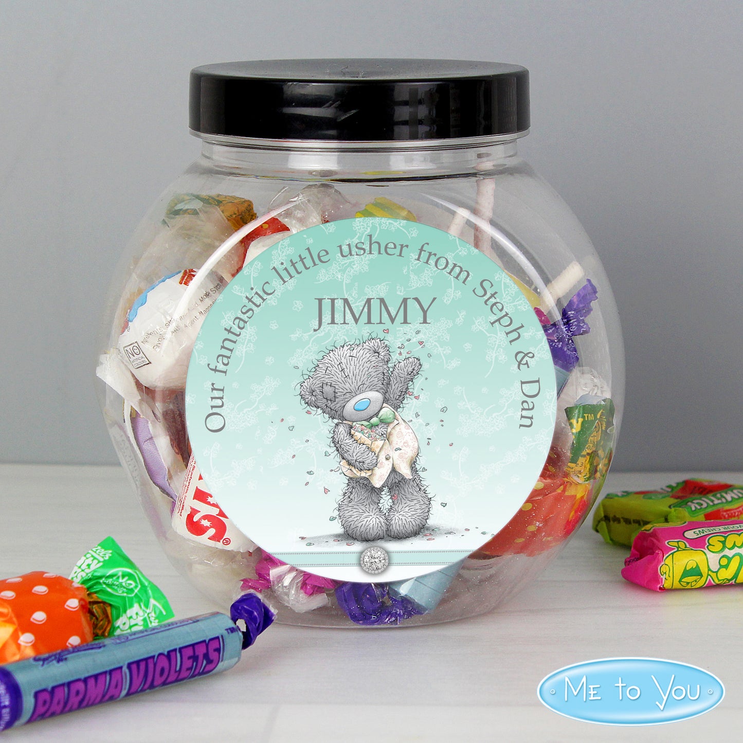 Personalised Me To You Pageboy Wedding Sweets - Personalise It!