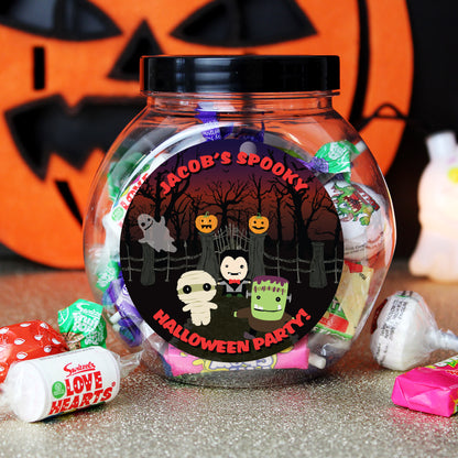 Personalised Halloween Sweet Jar - Personalise It!