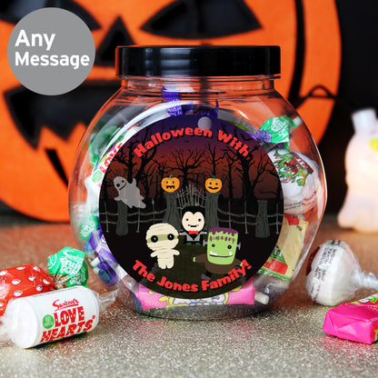 Personalised Halloween Sweet Jar - Personalise It!