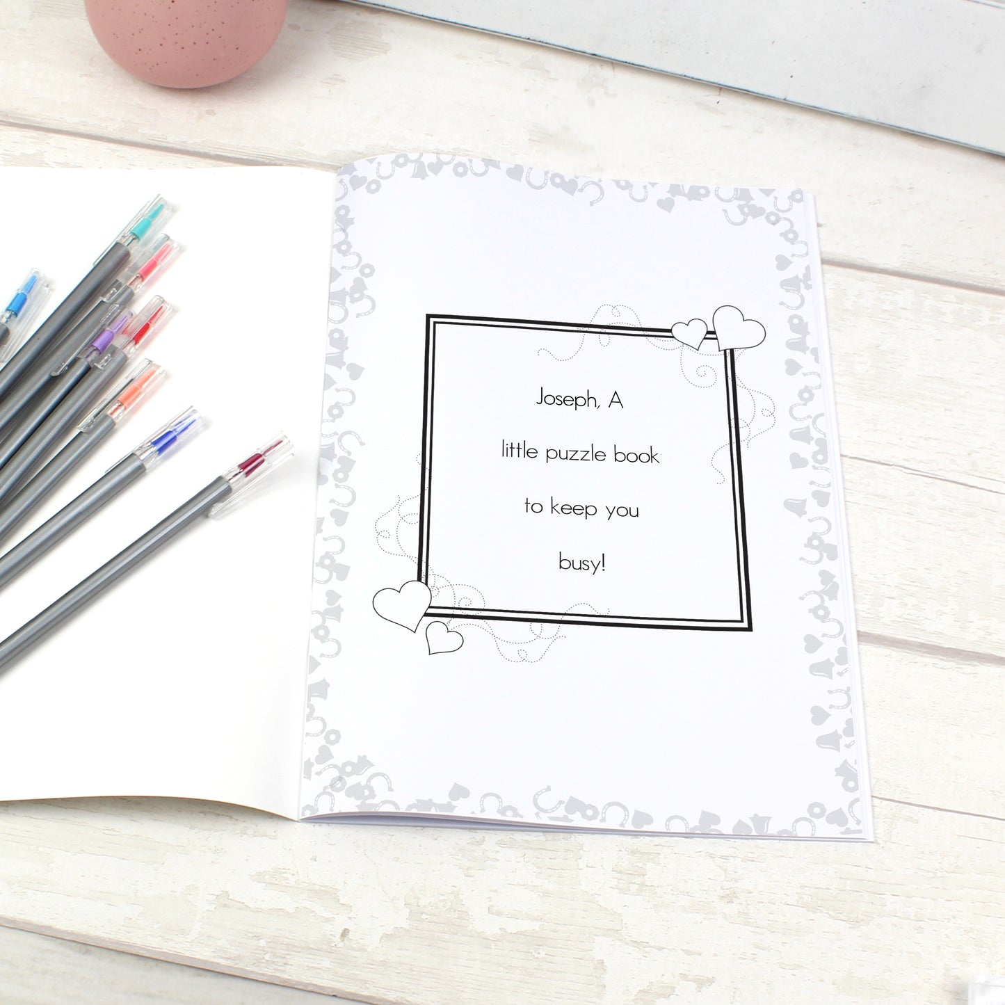 Personalised Wedding Activity Book for Boys - Personalise It!