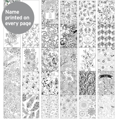 Personalised Gardening Colouring Book - Personalise It!