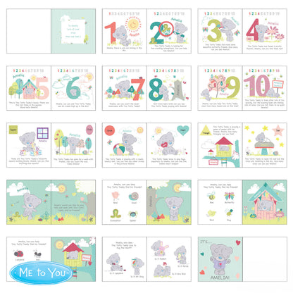 Personalised Tiny Tatty Teddy Learning Adventure Book - Personalise It!