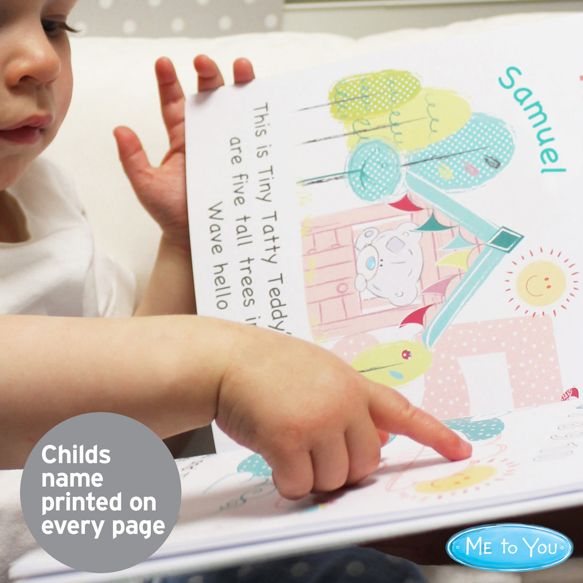 Personalised Tiny Tatty Teddy Learning Adventure Book - Personalise It!