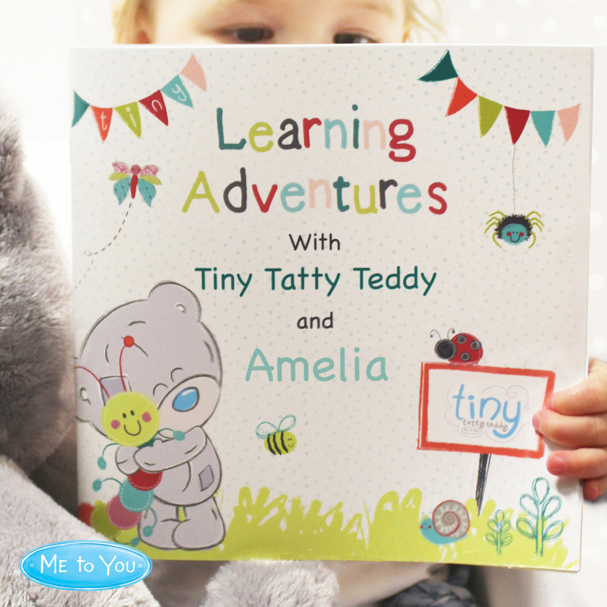 Personalised Tiny Tatty Teddy Learning Adventure Book - Personalise It!