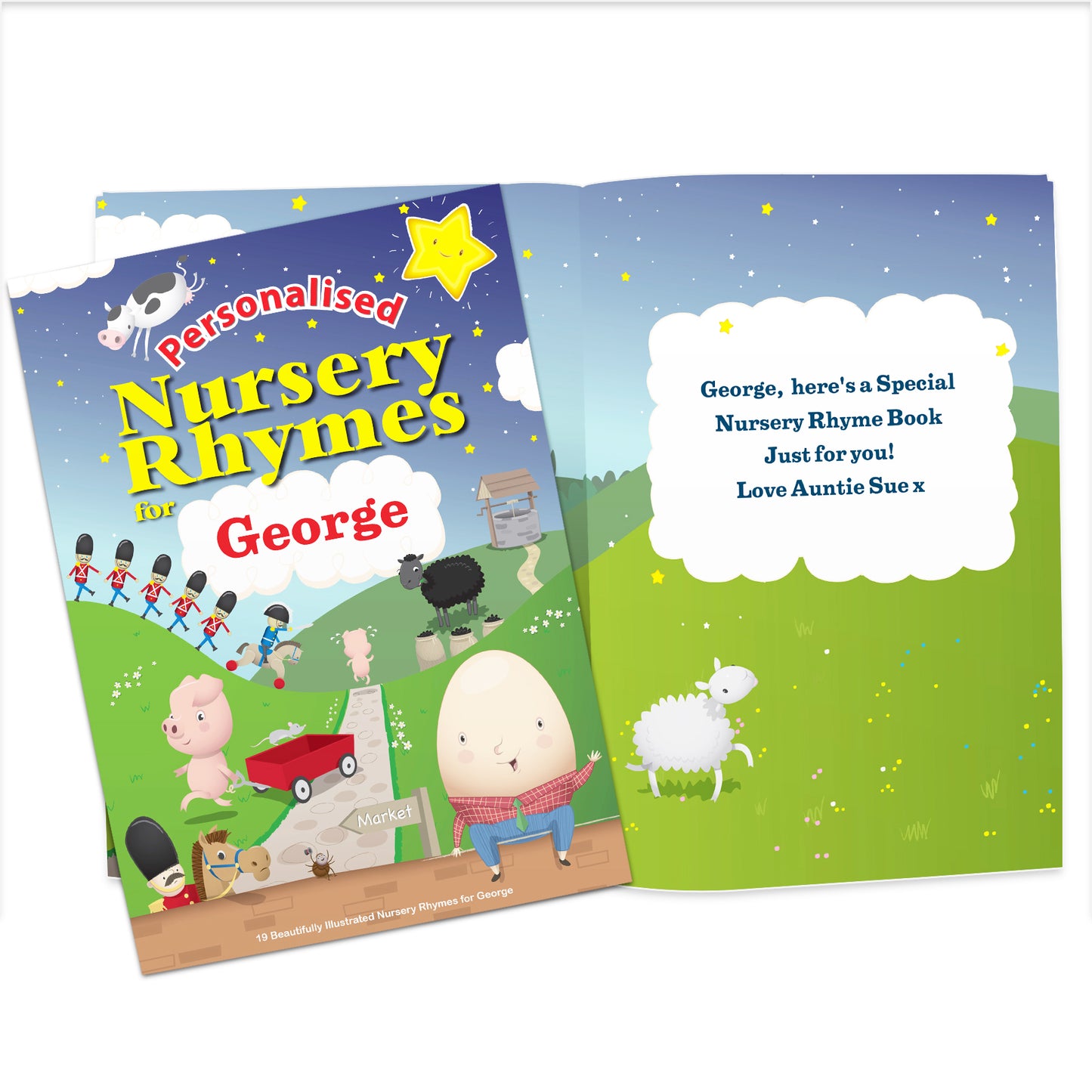 Personalised Nursery Rhyme Book - Personalise It!