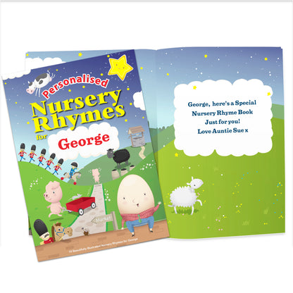 Personalised Nursery Rhyme Book - Personalise It!