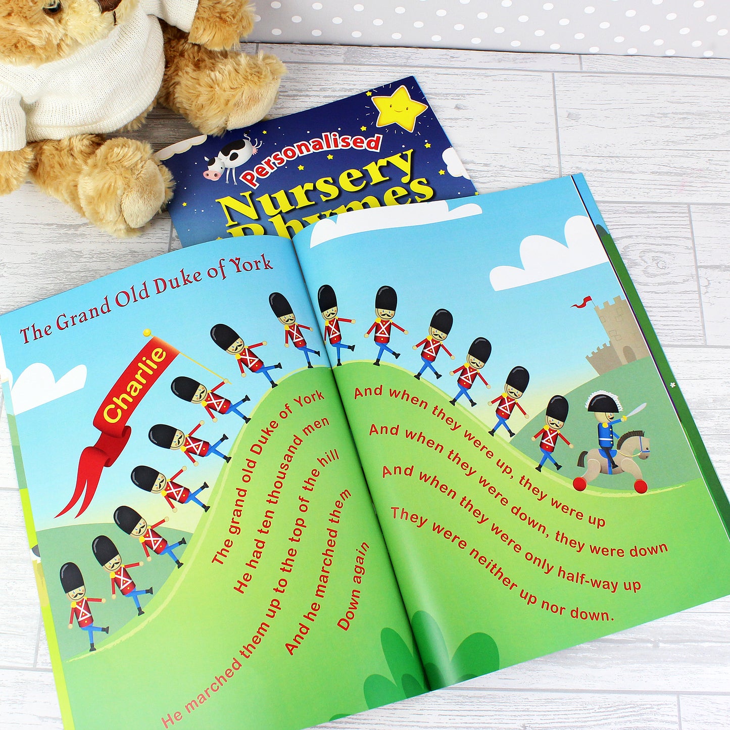 Personalised Nursery Rhyme Book - Personalise It!