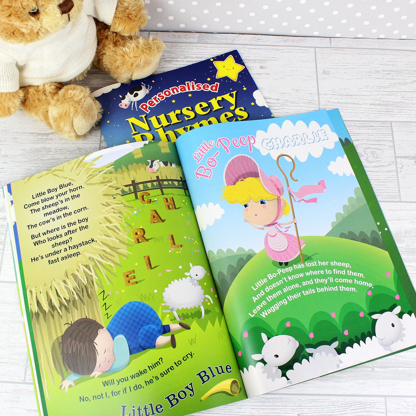 Personalised Nursery Rhyme Book - Personalise It!