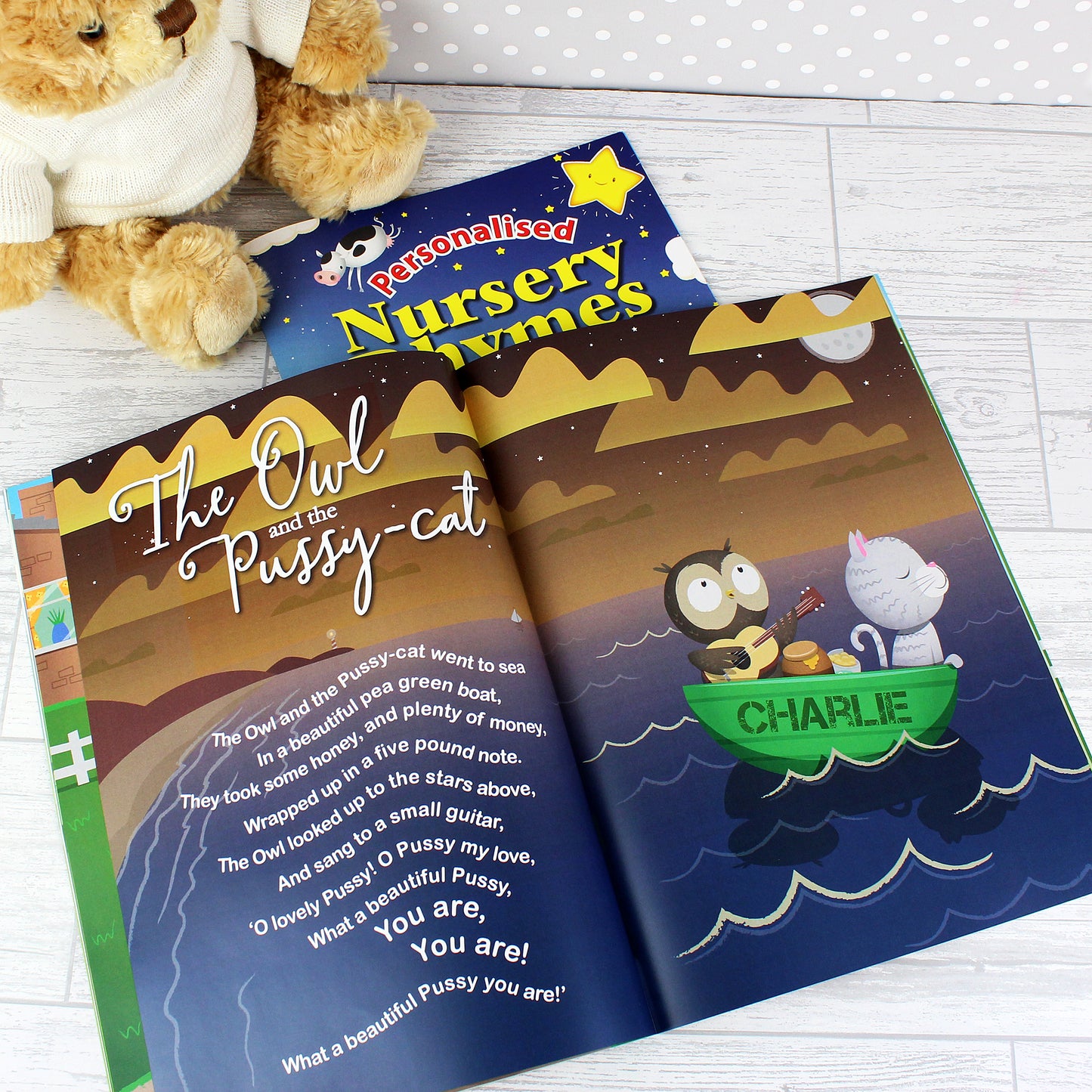 Personalised Nursery Rhyme Book - Personalise It!