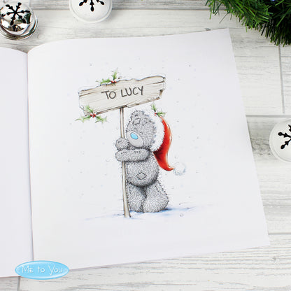 Personalised Me to You The One I Love at Christmas Poem Book - Personalise It!