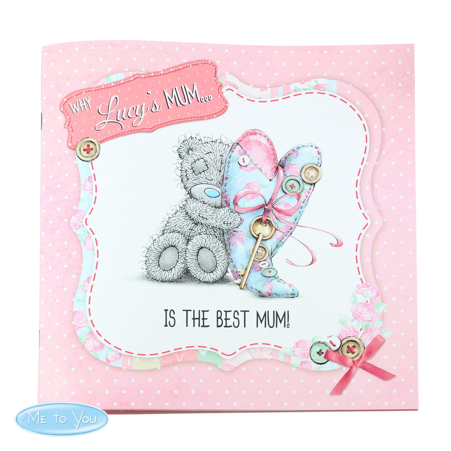 Personalised Me To You For Her Poem Book - Personalise It!