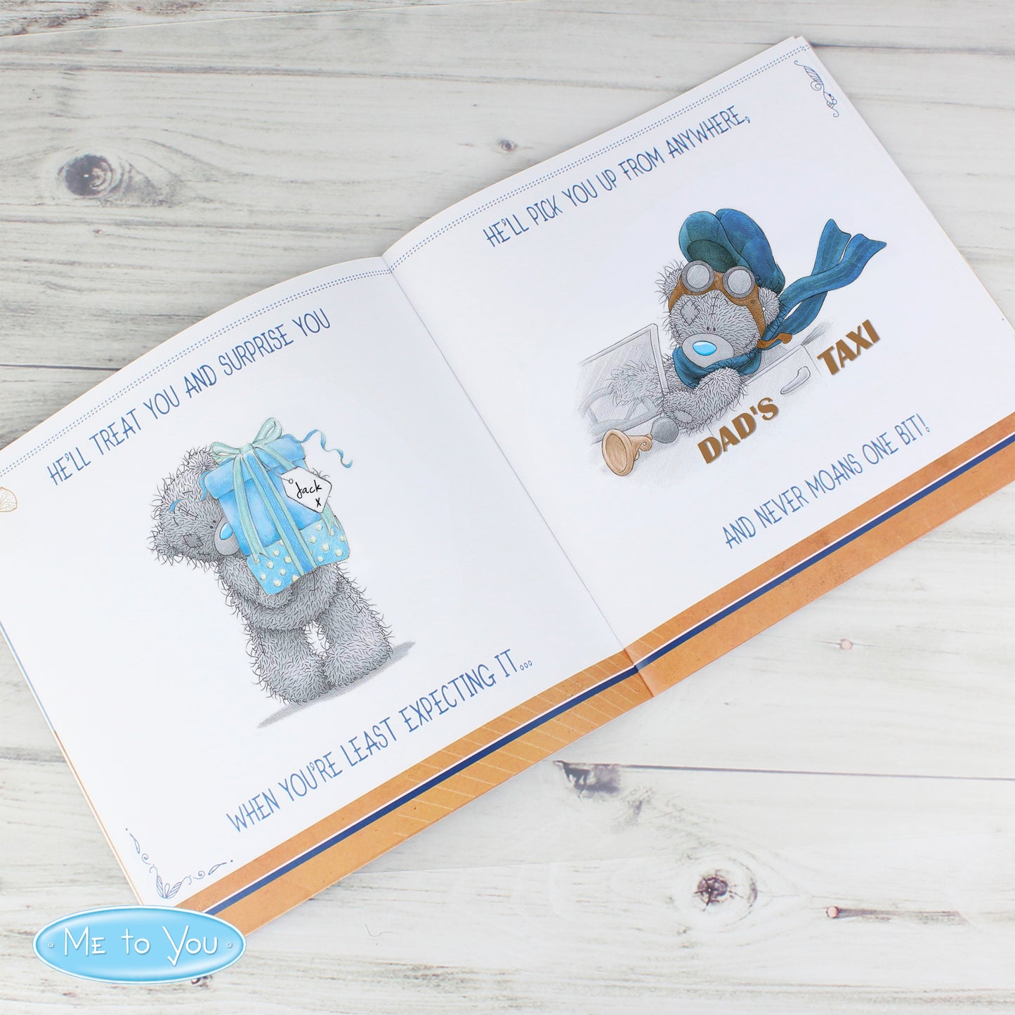 Personalised Me to You For Him Super Hero Poem Book - Personalise It!