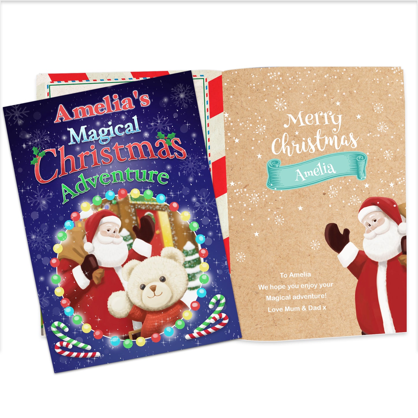 Personalised Magical Christmas Adventure Story Book - Personalise It!