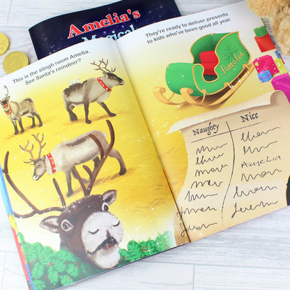 Personalised Magical Christmas Adventure Story Book - Personalise It!