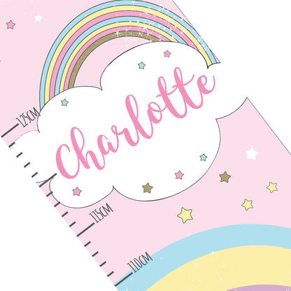 Personalised Baby Unicorn Height Chart - Personalise It!
