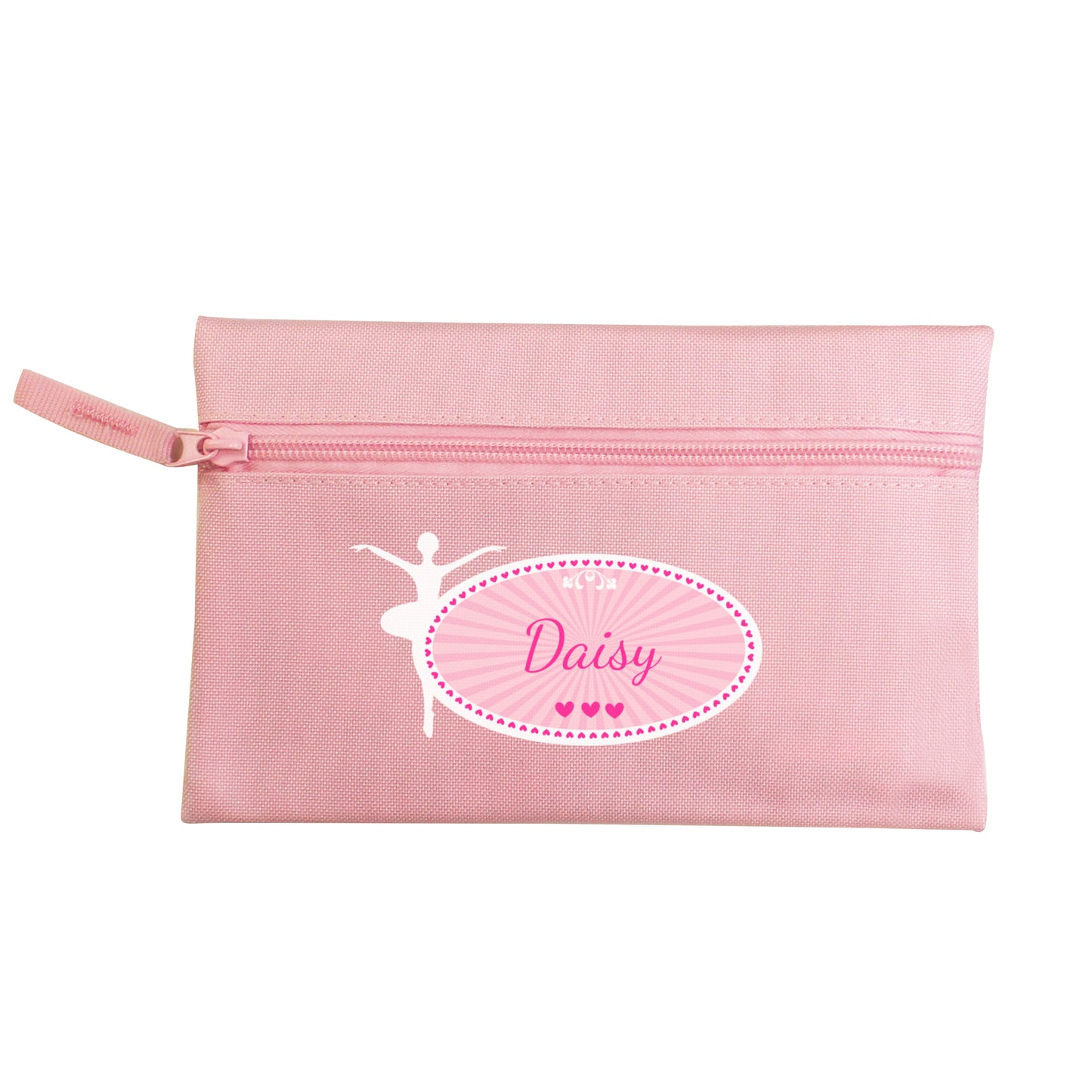 Personalised Ballerina Pink Pencil Case - Personalise It!