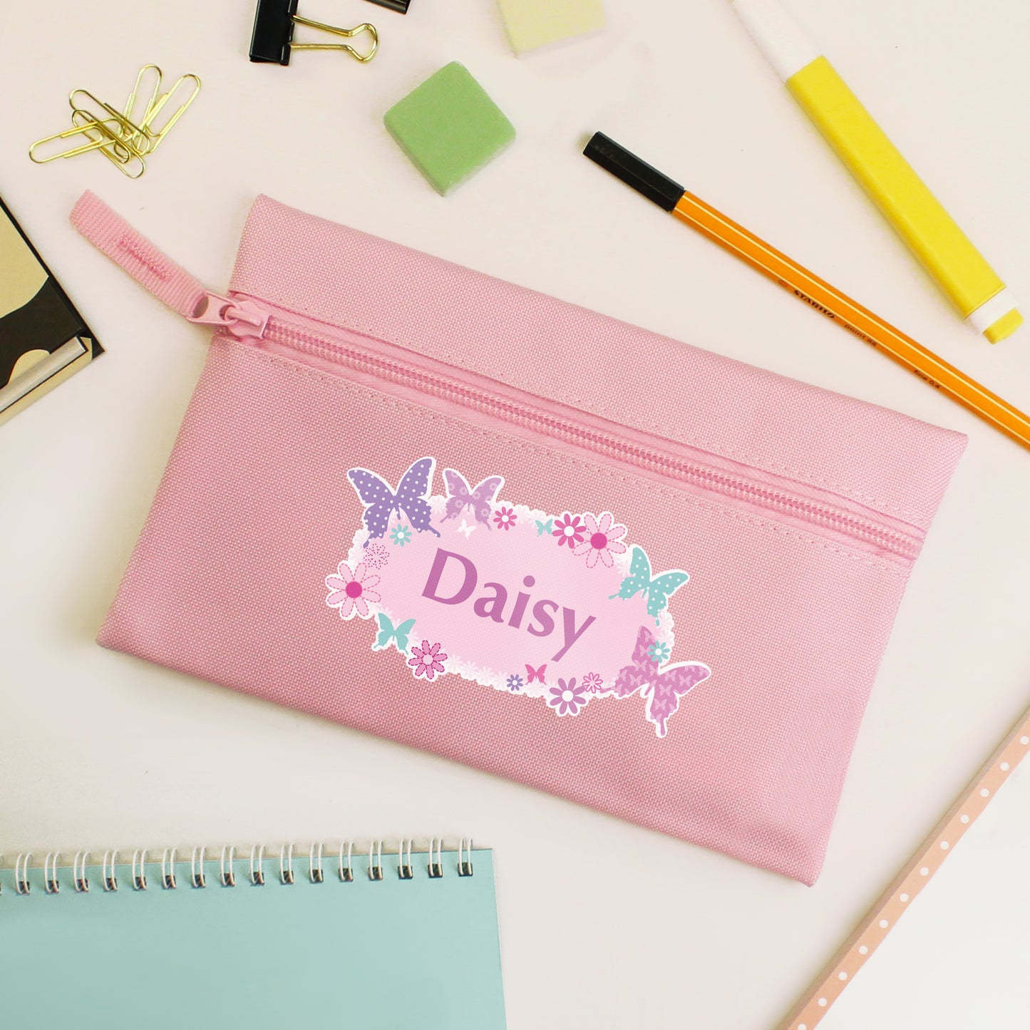 Personalised Butterfly Pencil Case - Personalise It!