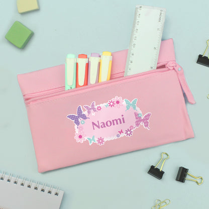 Personalised Butterfly Pencil Case - Personalise It!