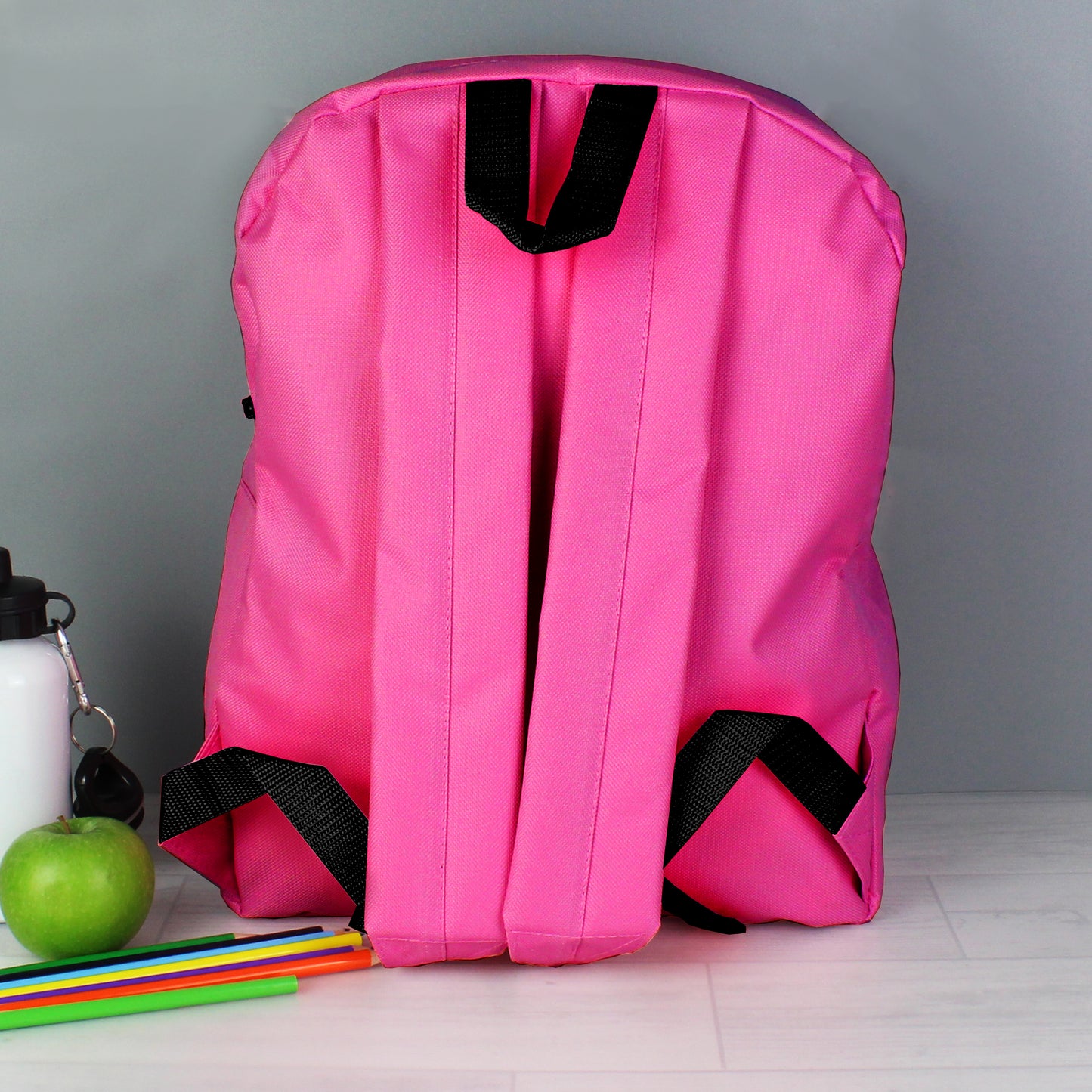 Personalised Rainbow Pink Backpack - Personalise It!