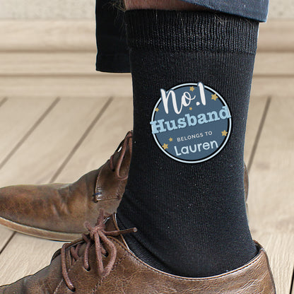Personalised No.1 Men's Socks - Personalise It!